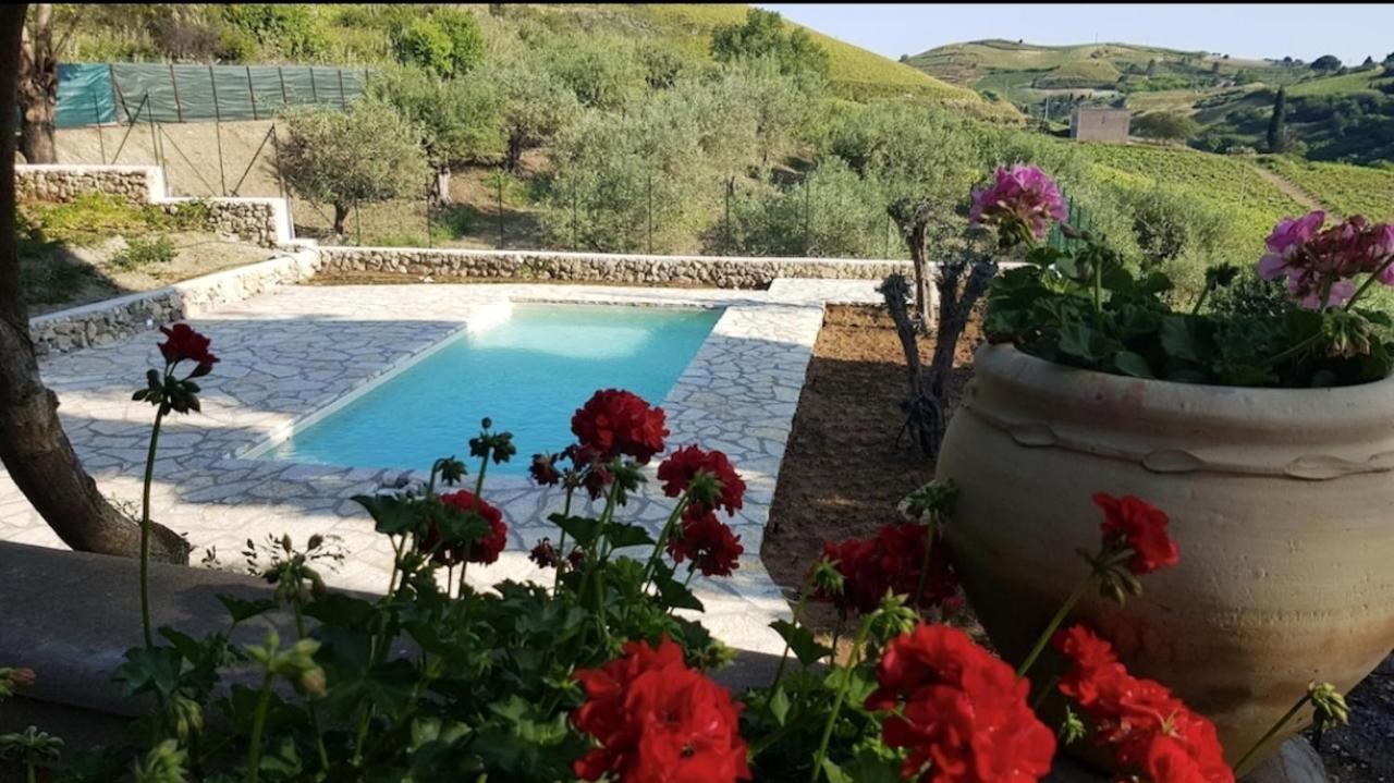 Elegant Villa Trapani + Pool Salemi Exteriör bild